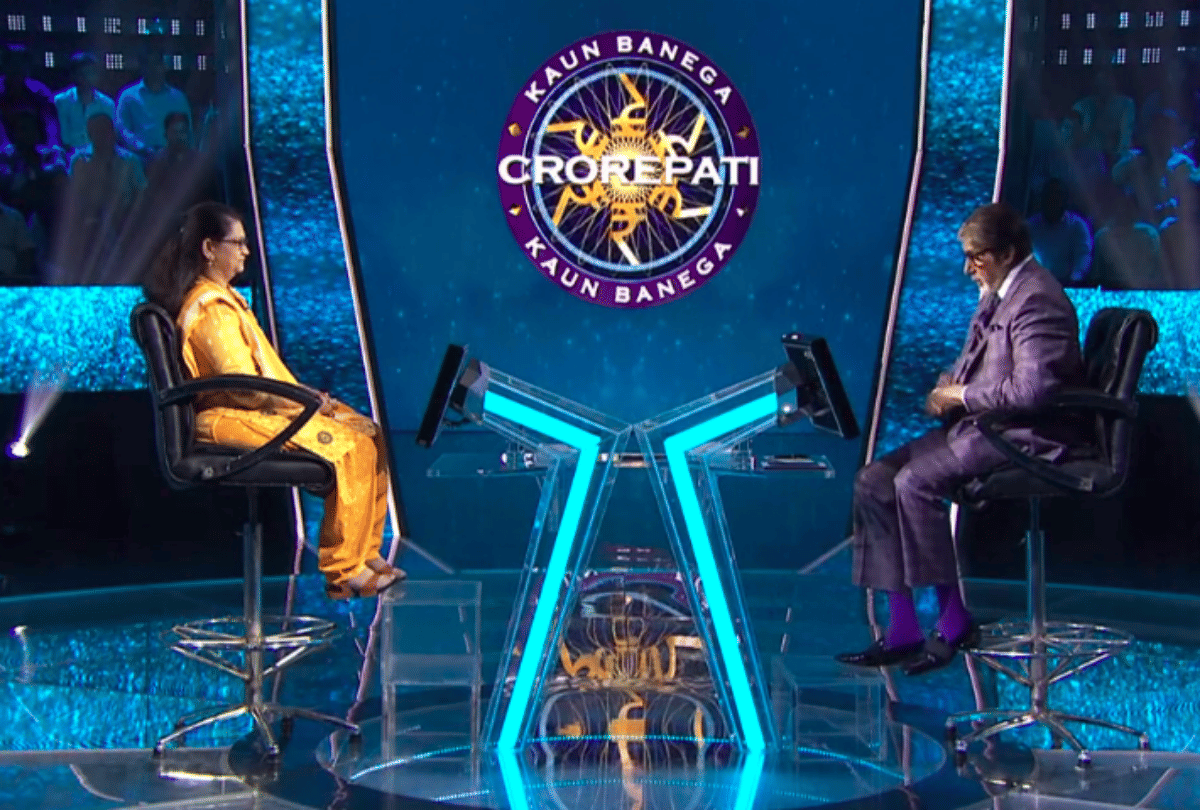 kbc 11 amitabh bachchan show surbhi gunjan dave loss
