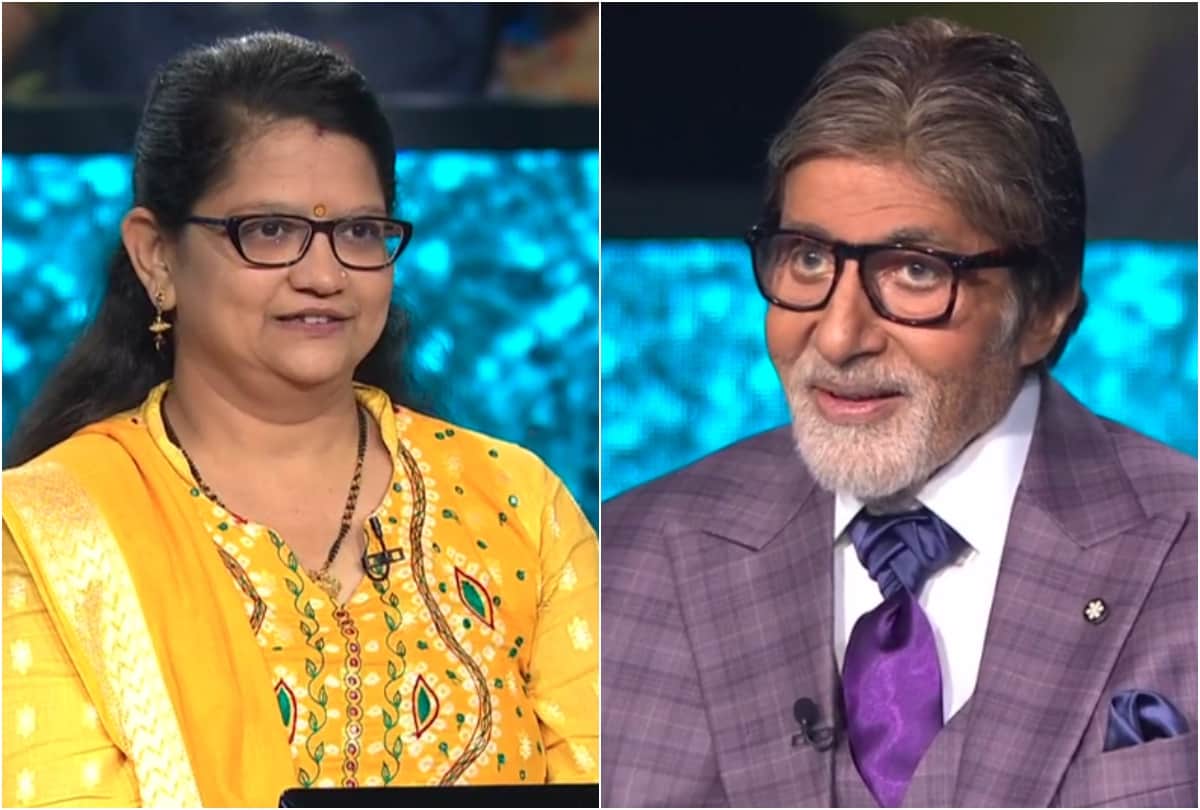 kbc 11 amitabh bachchan show surbhi gunjan dave loss