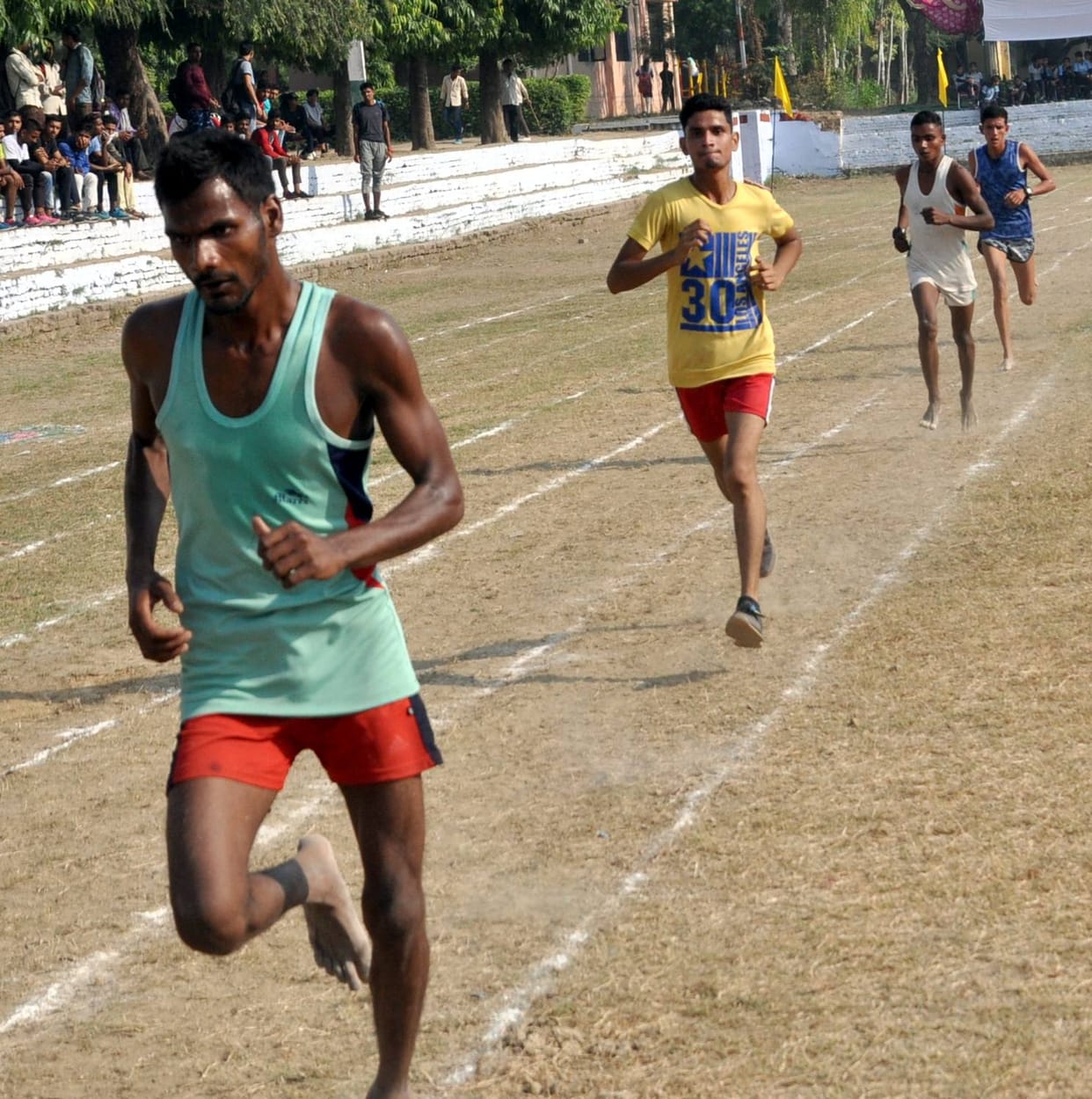 Sagar became winner in 6000 meter race