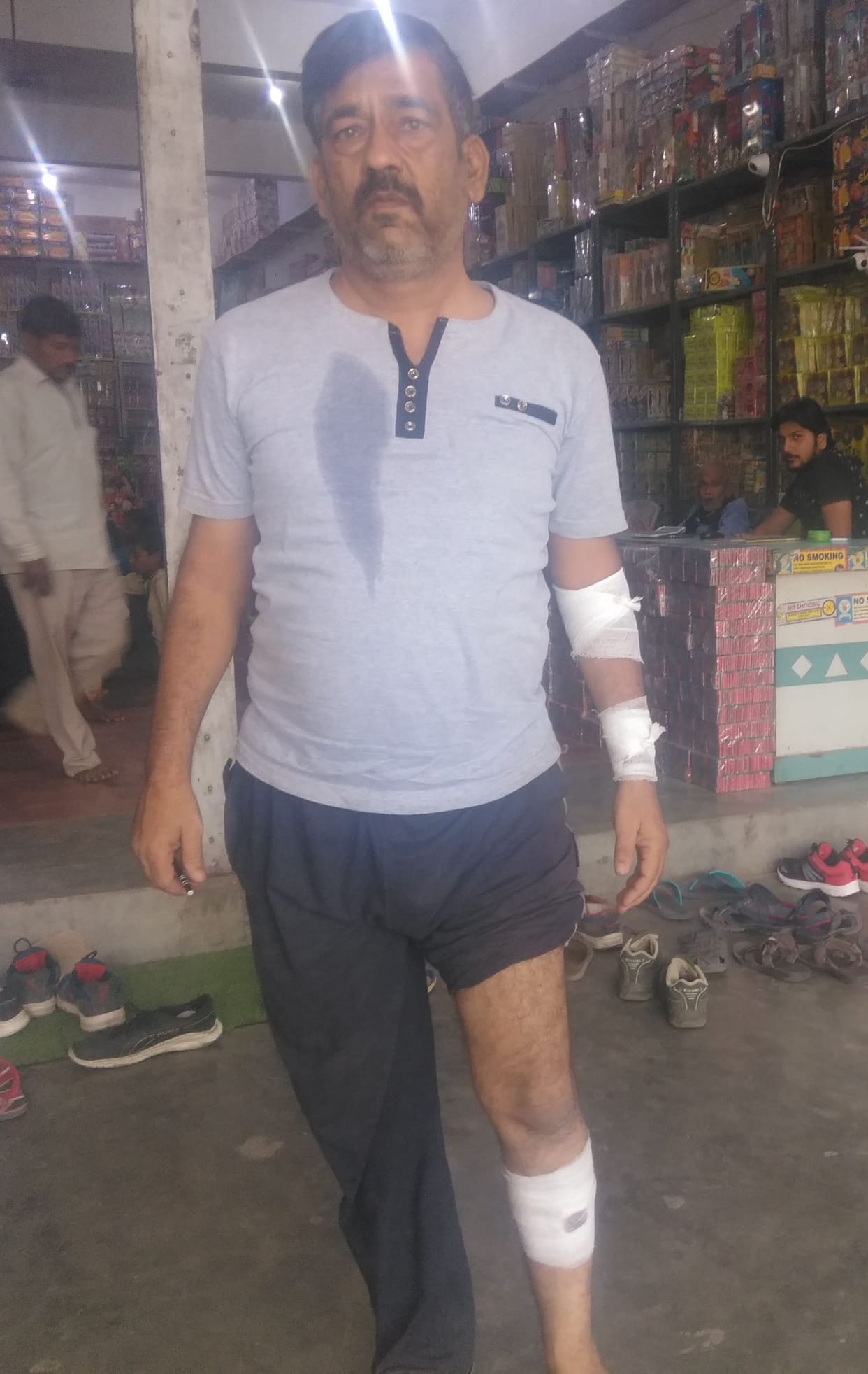 Deadly attack on brothers of firework wholesalers, serious