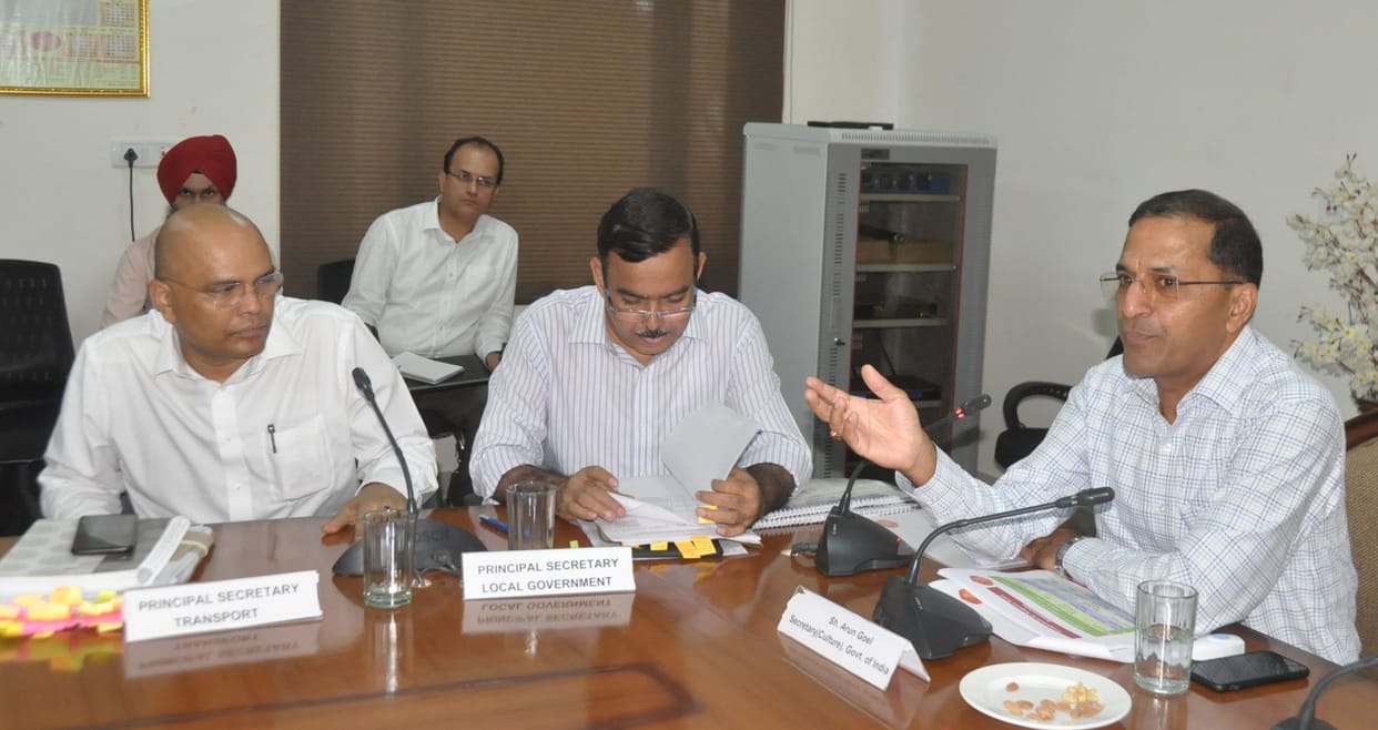 550th prakash parv, central officers held meeting with state officers in sultanpur lodhi