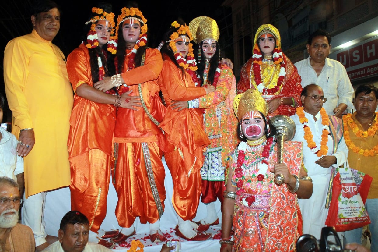 act to bhart milap in ramleela