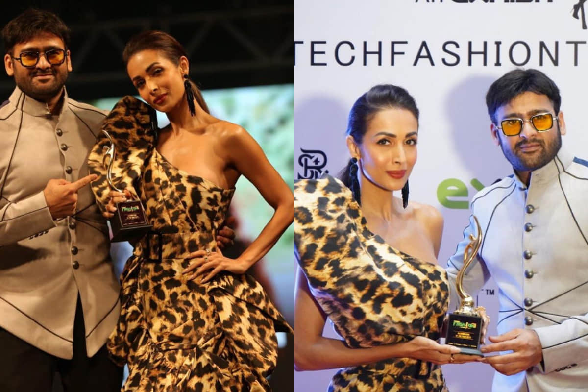 malaika arora slays in ruffle dress at exhibit magazine tech fashion tour awards 2019