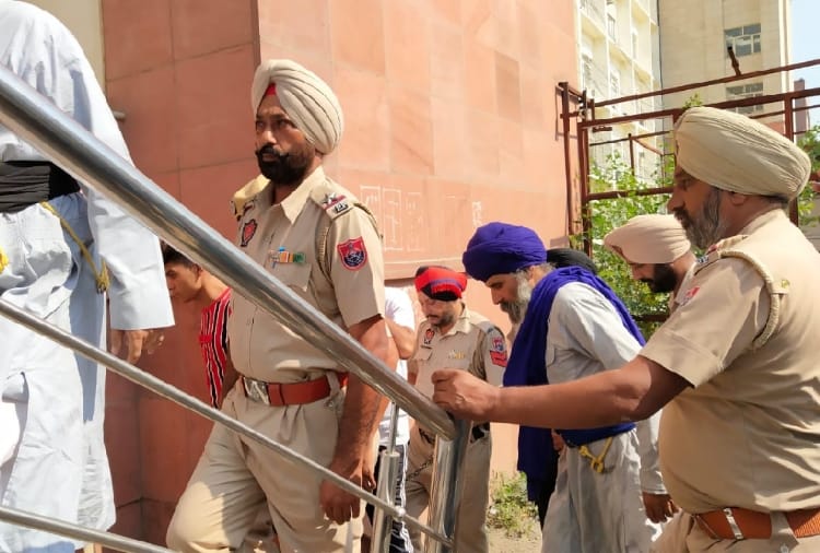 Nine accused of Pak drone case appear in NIA court