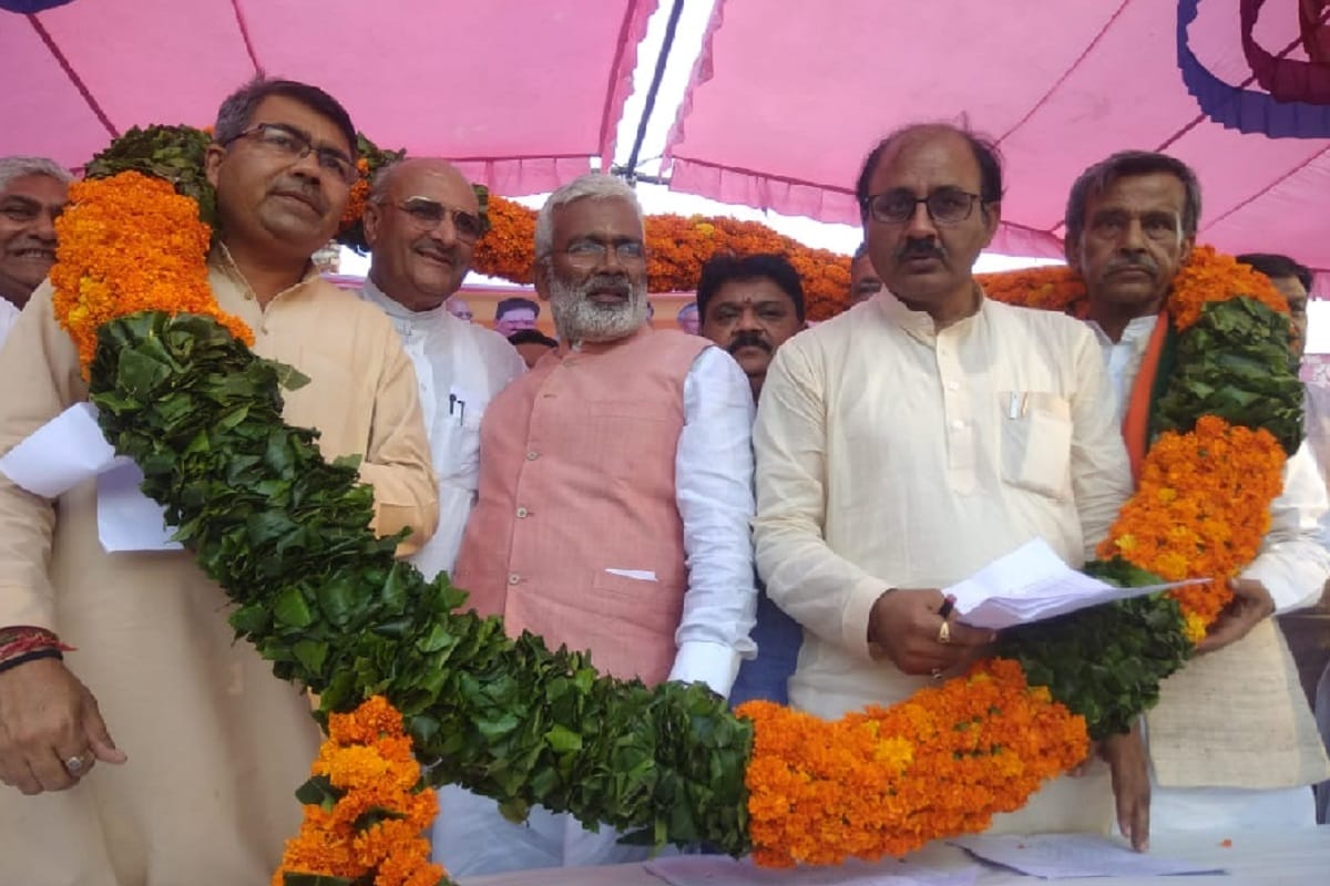 Former MLA of Congress and SP has joined BJP in Saharanpur district