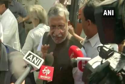 बिहार के उप-मुख्यमंत्री सुशील कुमार मोदी