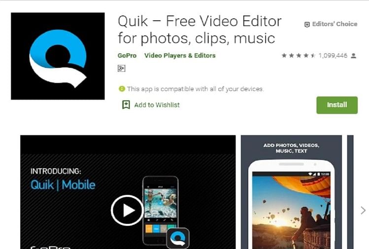 quik video maker