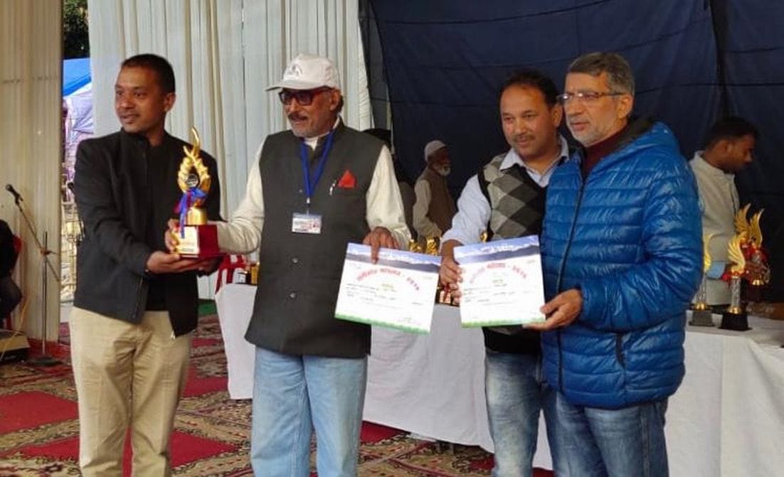 sumit won ranikhet festival tennis competition
