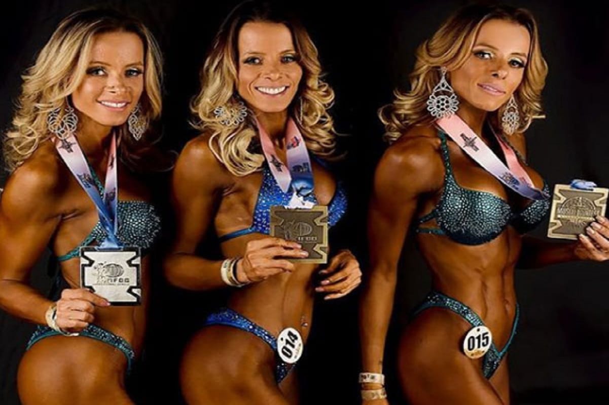 Brazil three sisters are Worlds only bodybuilding triplets
