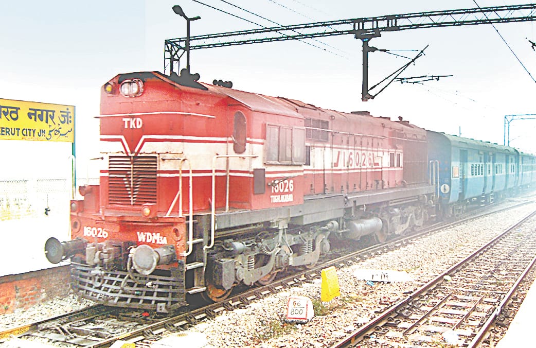 Five and a half hour mega railway block on Delhi-Shamli railroad today
