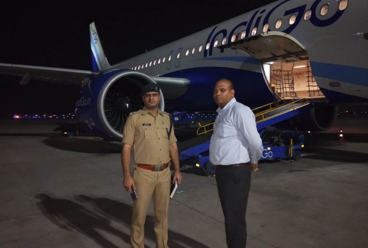 passenger going to delhi told there is a bomb on flight going to chennai