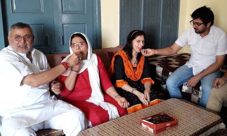 Kheda's sonika became BDO on PCS exam