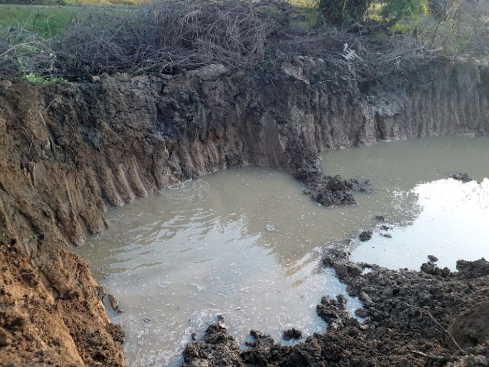 Half of town's drinking water supply stalled due to pipeline burst