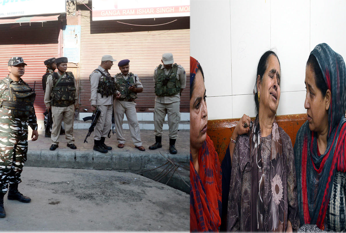 Militants attack grenade in Hari Singh High Street area of Srinagar Jammu Kashmir