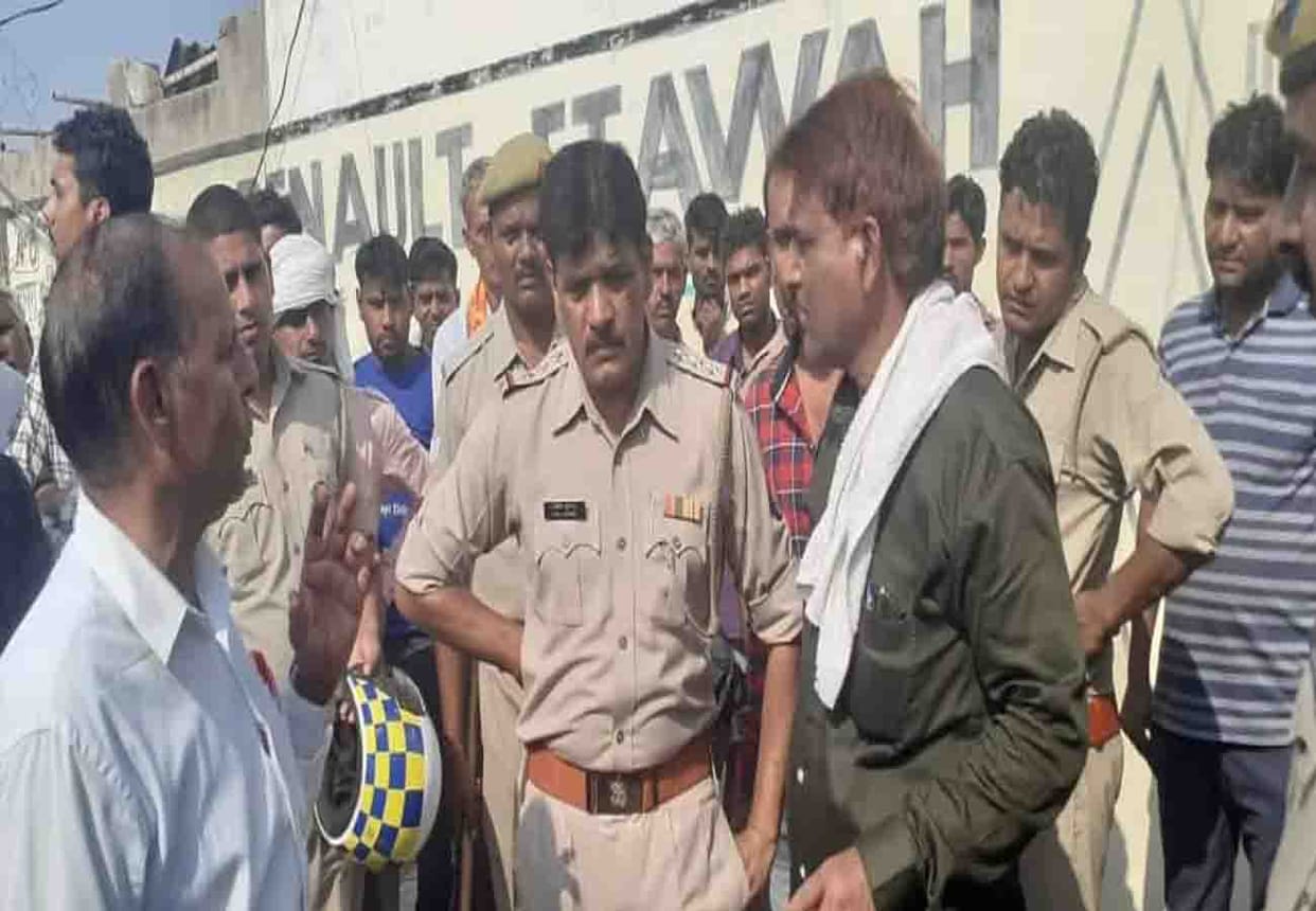 Former head son death in Etawah