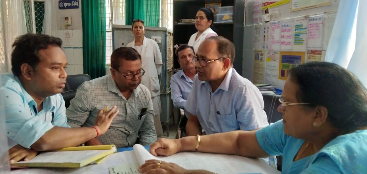 Uproar and jam over the death of a child born in the hospital premises