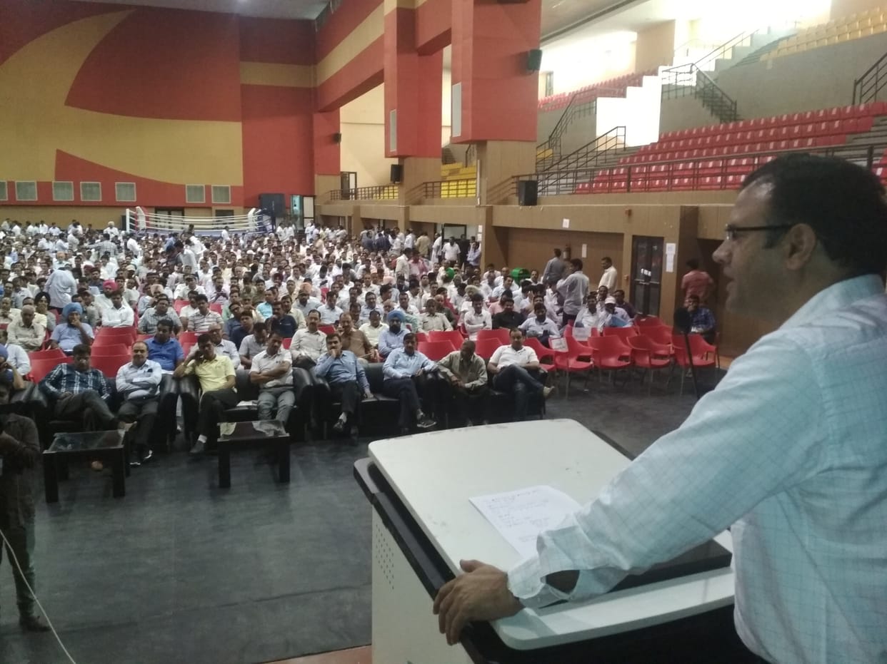 assembly of sirsa rania and dabwali  given training to apo and po