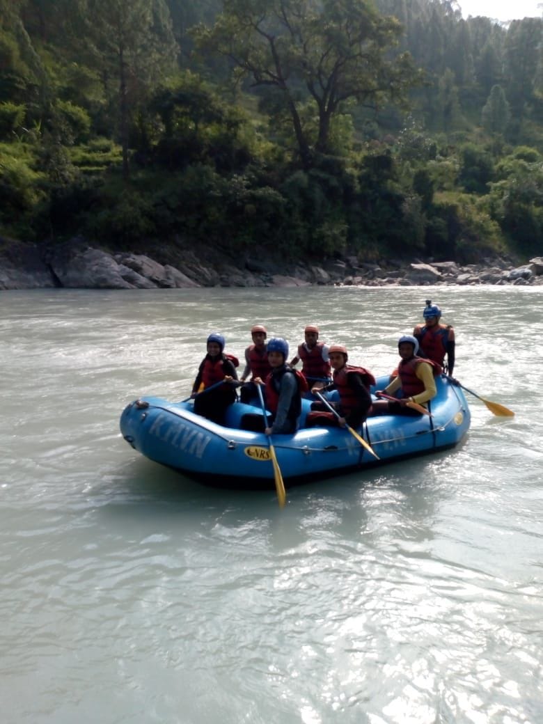 River rafting season starts in Sharda's Boom Ghat