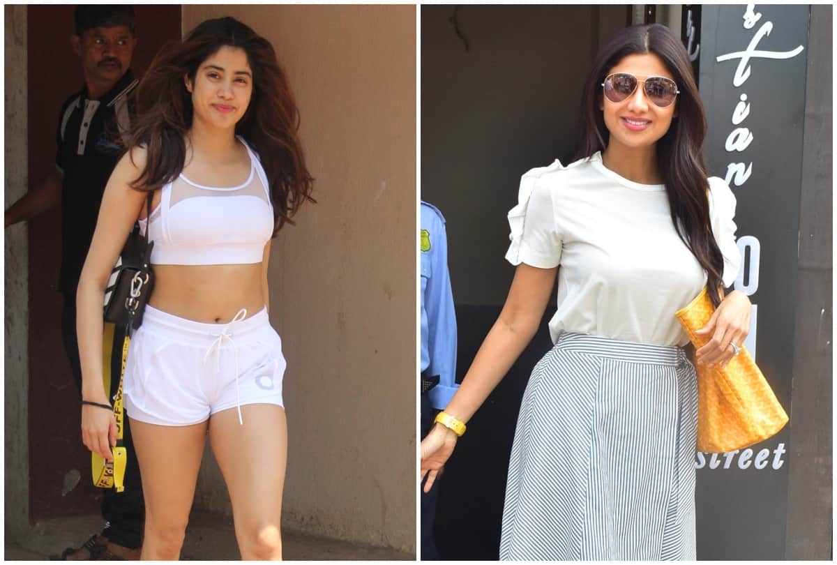janhvi kapoor to shilpa shetty here bollywood celebs spotted