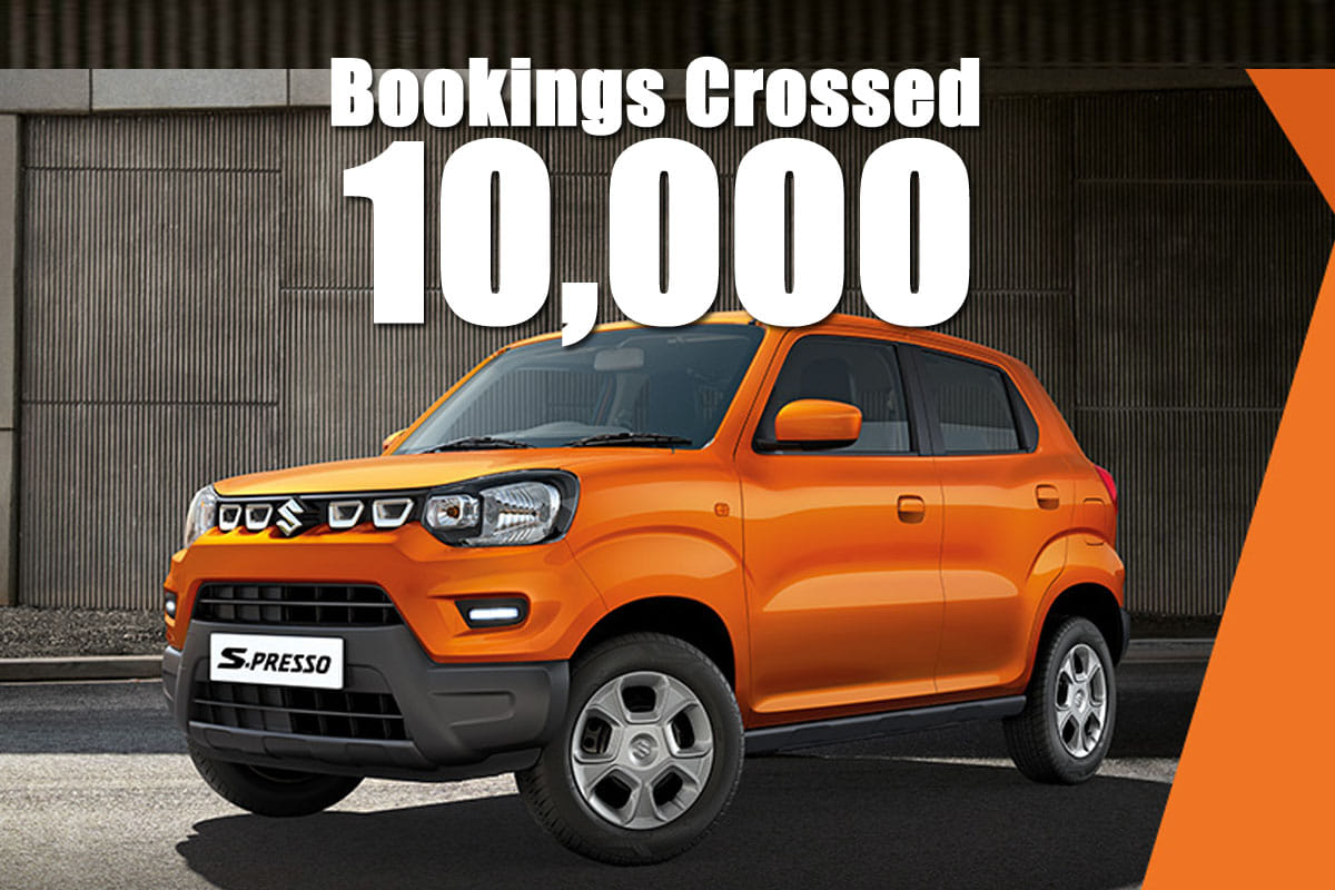 Maruti Suzuki S-Presso booking crossed 10,000 in 10 days