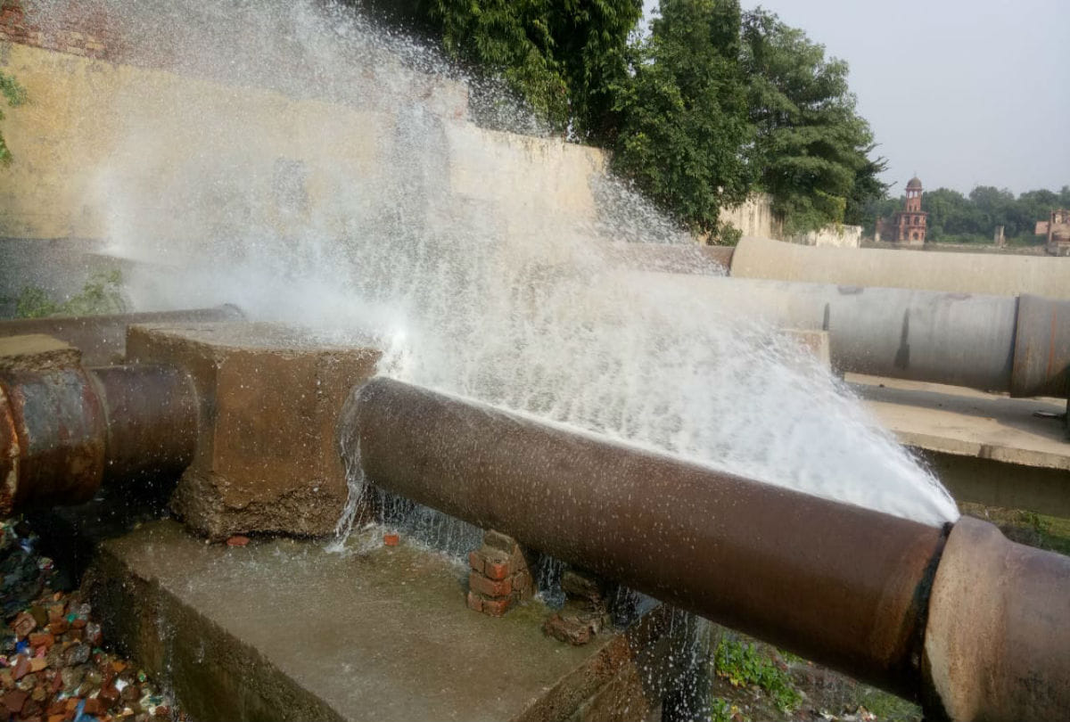 Water will not come in many areas including Delhi for two days