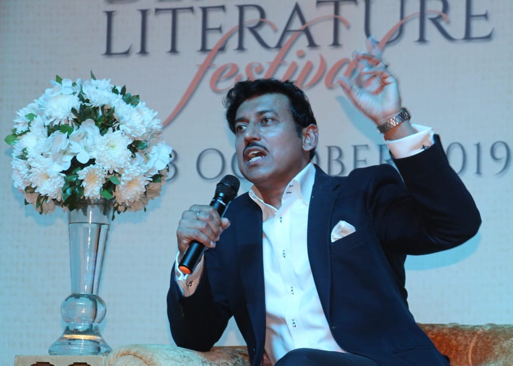 Former Union Minister Rajyavardhan Singh Rathore  Dehradun Literature Festival