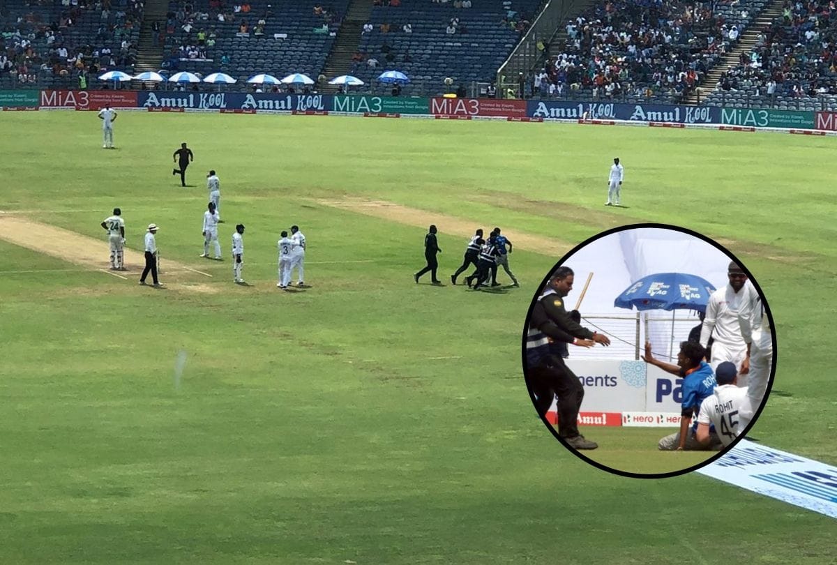 Sunil Gavaskar unhappy with Security arrangements after fan breaches security in Pune Test
