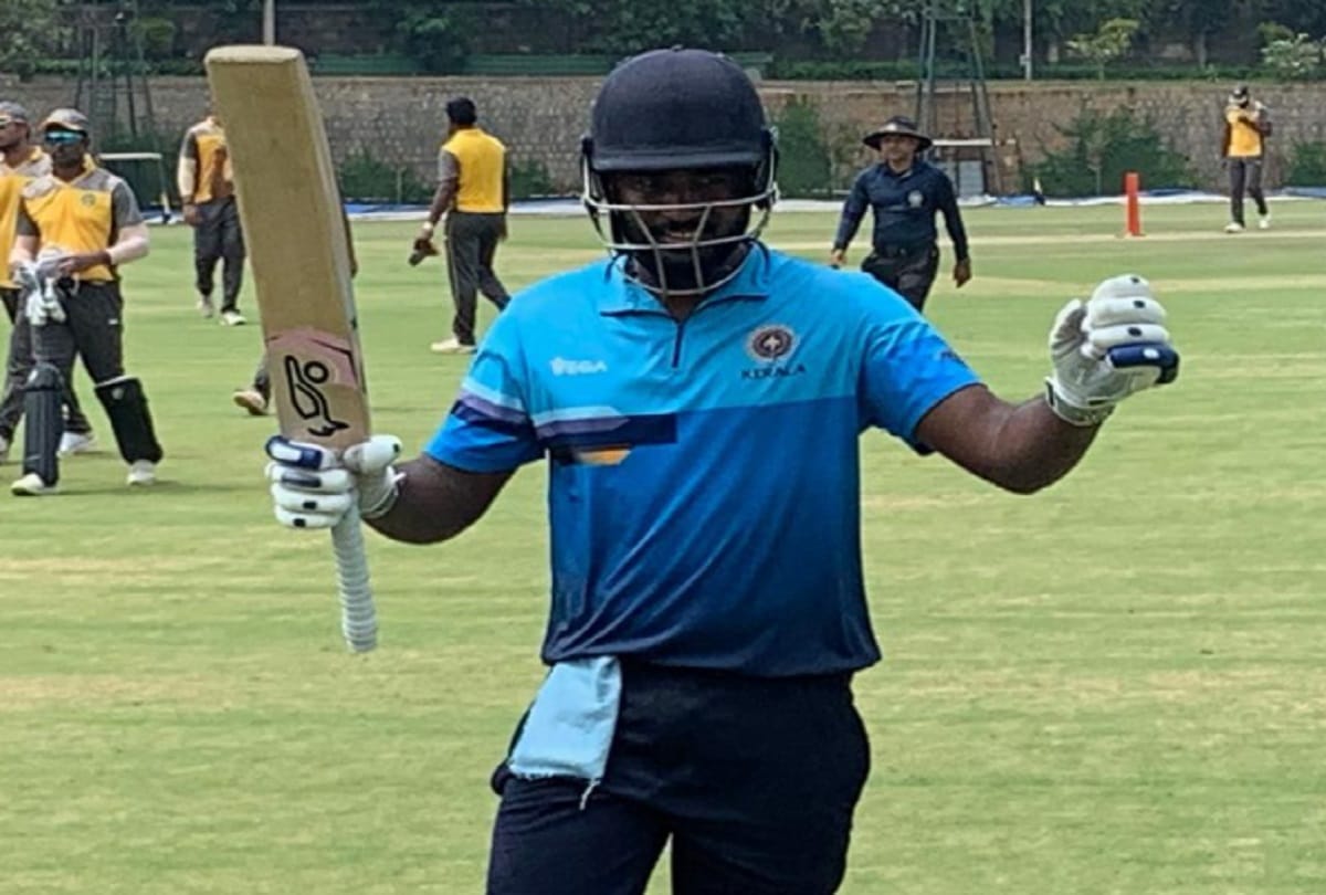 Vijay Hazare trophy round up Sanju Samson smashes double ton Kerala beat goa