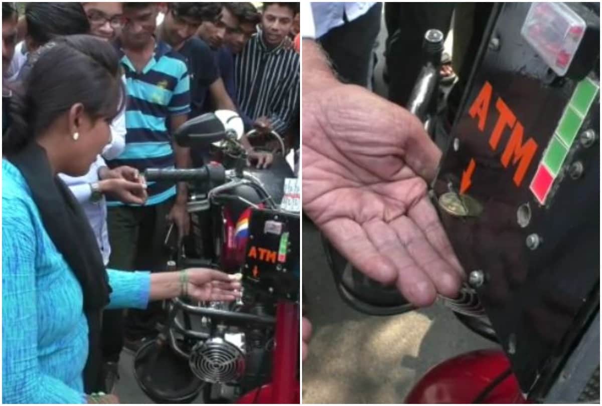 Bareilly man makes a unique bike with ATM Music system fan and many facilities