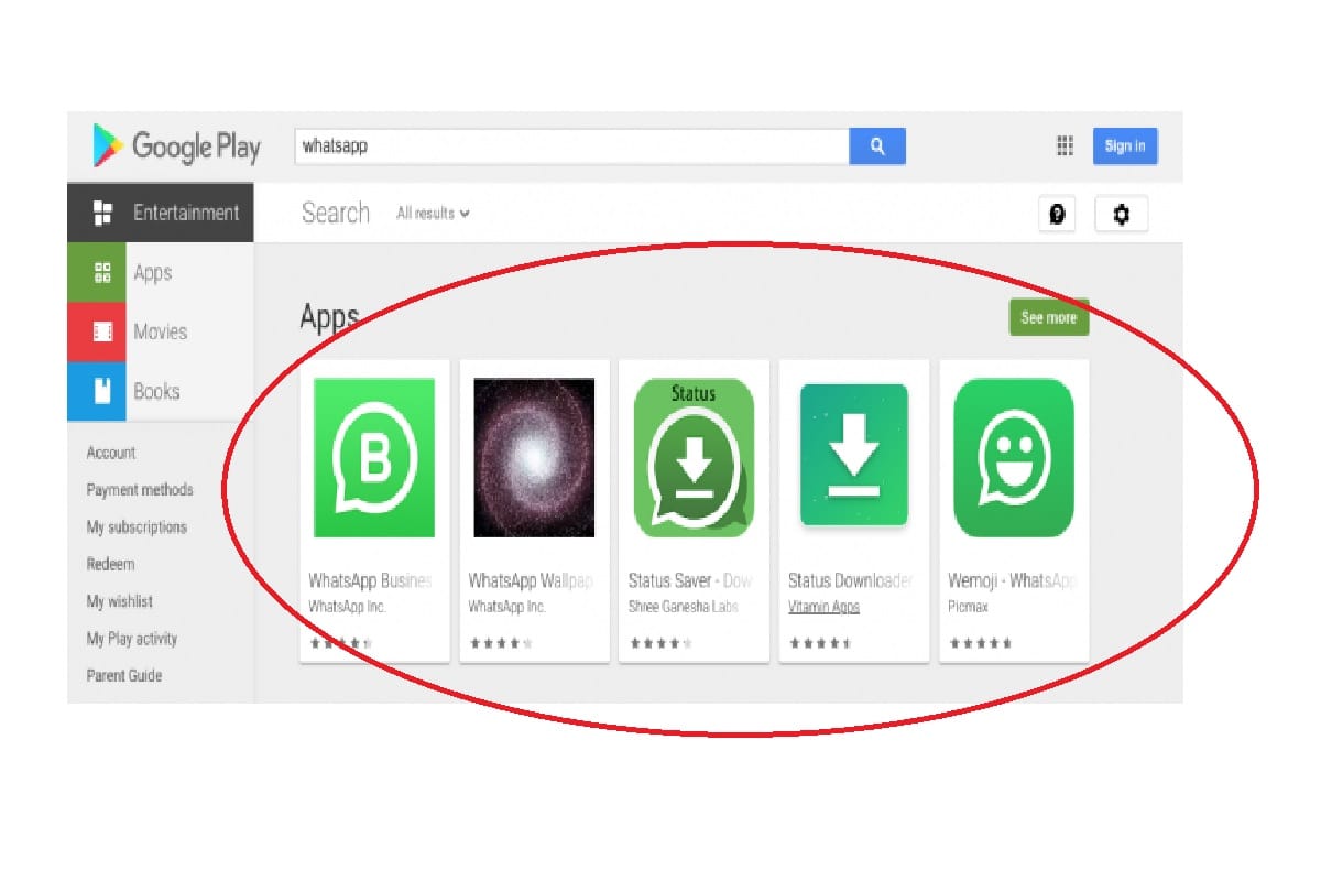 दो घंटे तक गूगल प्ले-स्टोर से गायब रहा WhatsApp, कंपनी ने नहीं बताया कारण WhatsApp is mysteriously disappeared from the Play Store now back on store