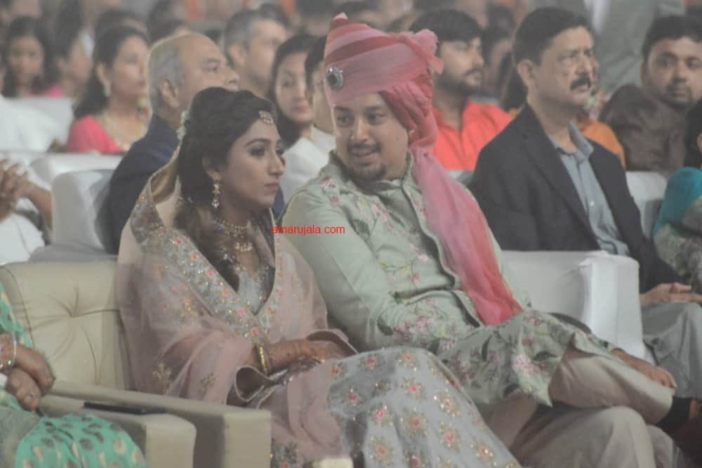 Royal Wedding haridwar: Tv Actress And Rewa princess marry with cabinet minister Satpal Maharaj son
