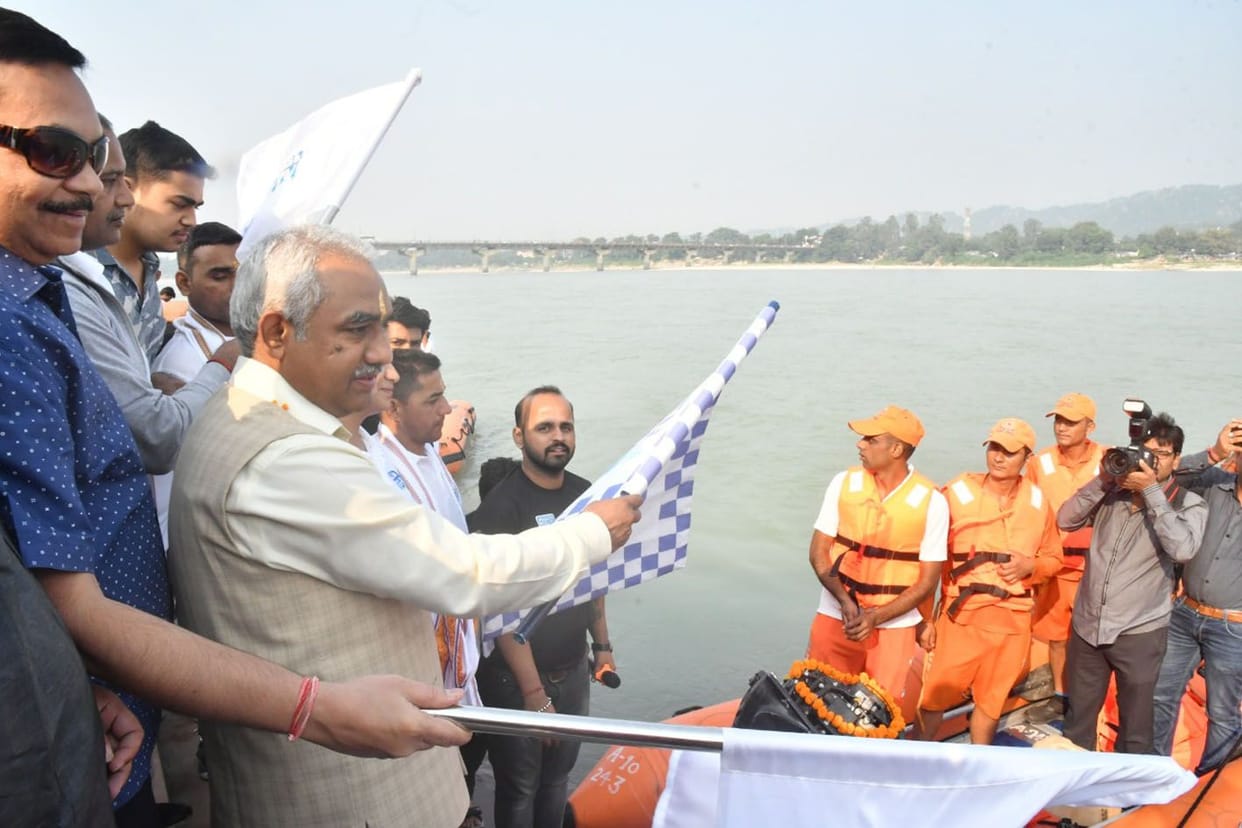 Rafting team campaign with cleanliness kalash will gain meaning: Madan Kaushik