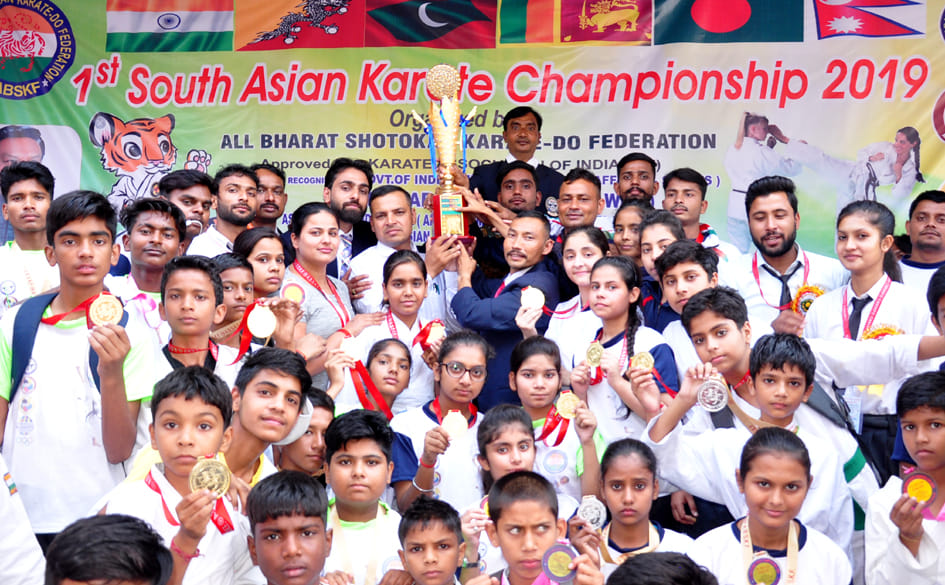 India becomes winner in karate competition