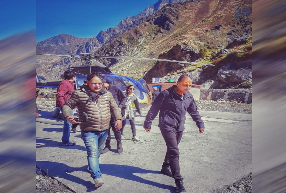 Anil Ambani Visit kedarnath and badrinath dham with Family