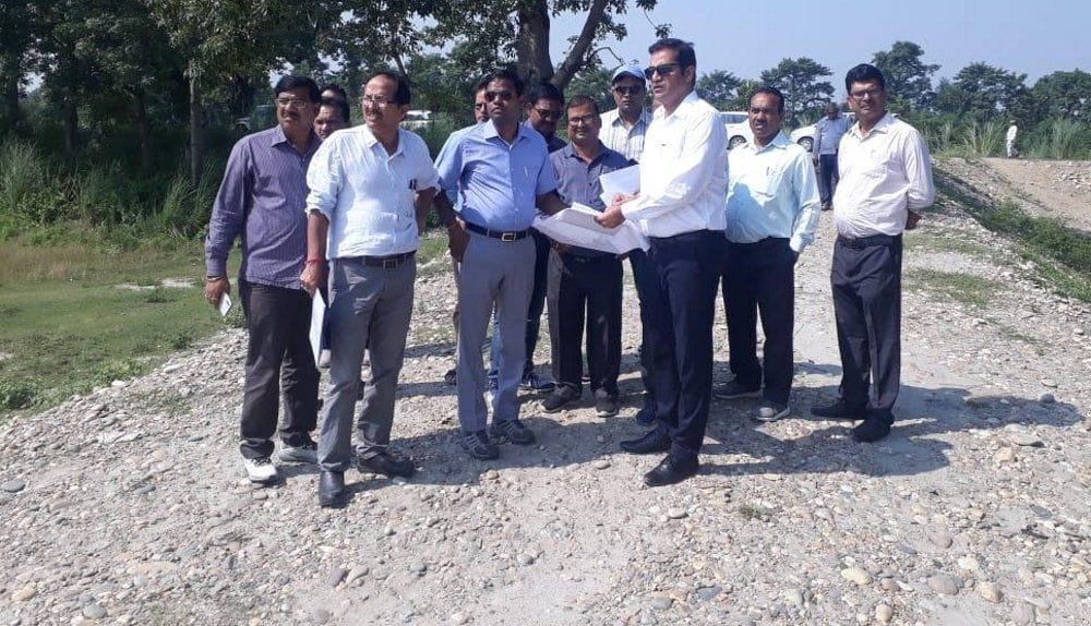 team reached for b gap inspection
