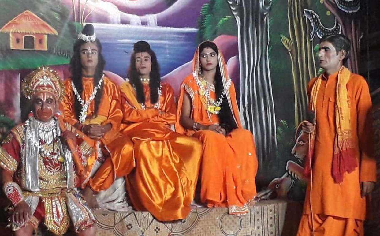 Shree Ram, Sita, Laxman return home from exile