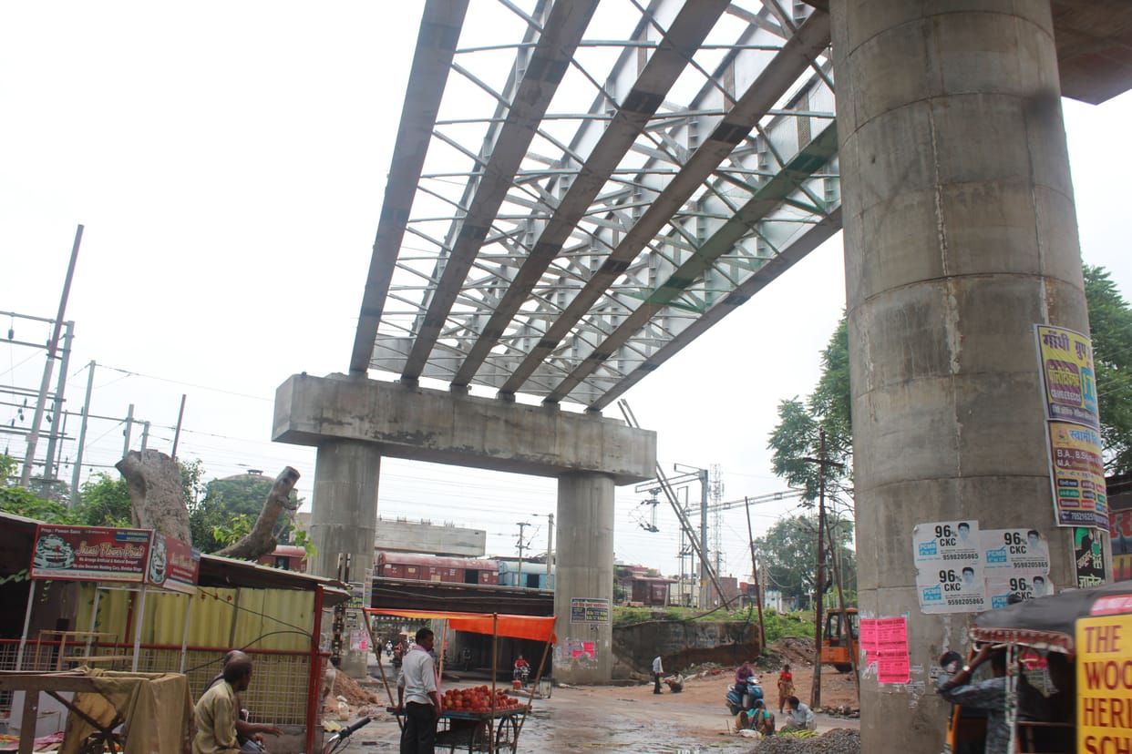 sipri overbridge tendor, work begin after four month