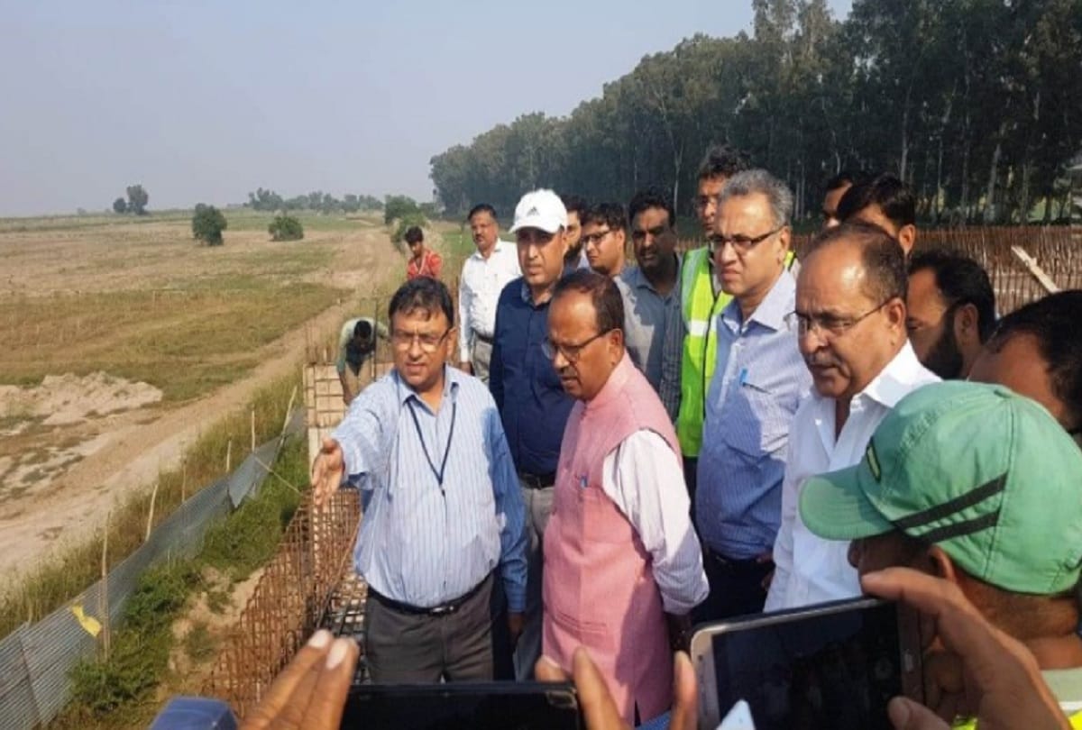 ninety percent construction of kartarpur corridor complete