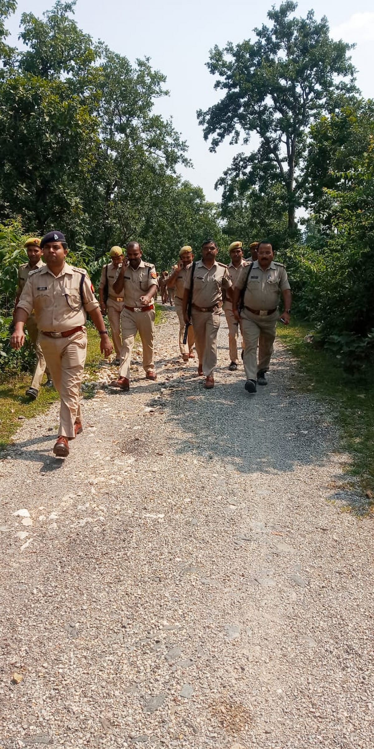 Holika Dahan 2020 Sonbhadra border alert near four states arrival of President ramnath kovind holi