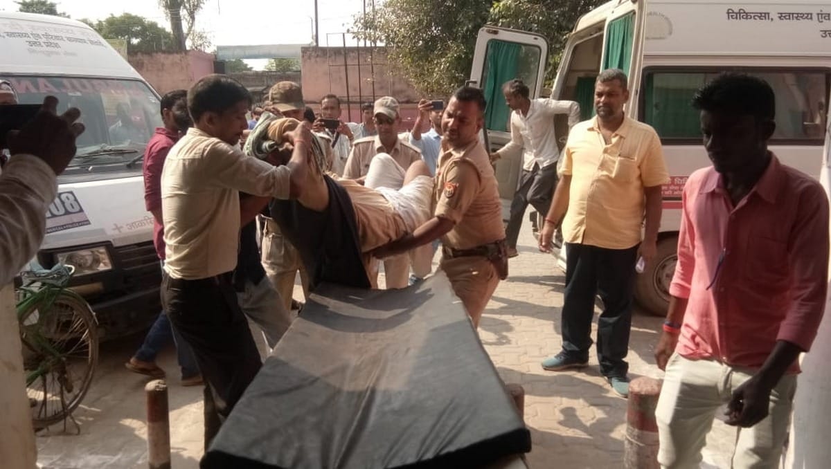 truck collision jeep one died many injured in chandauli