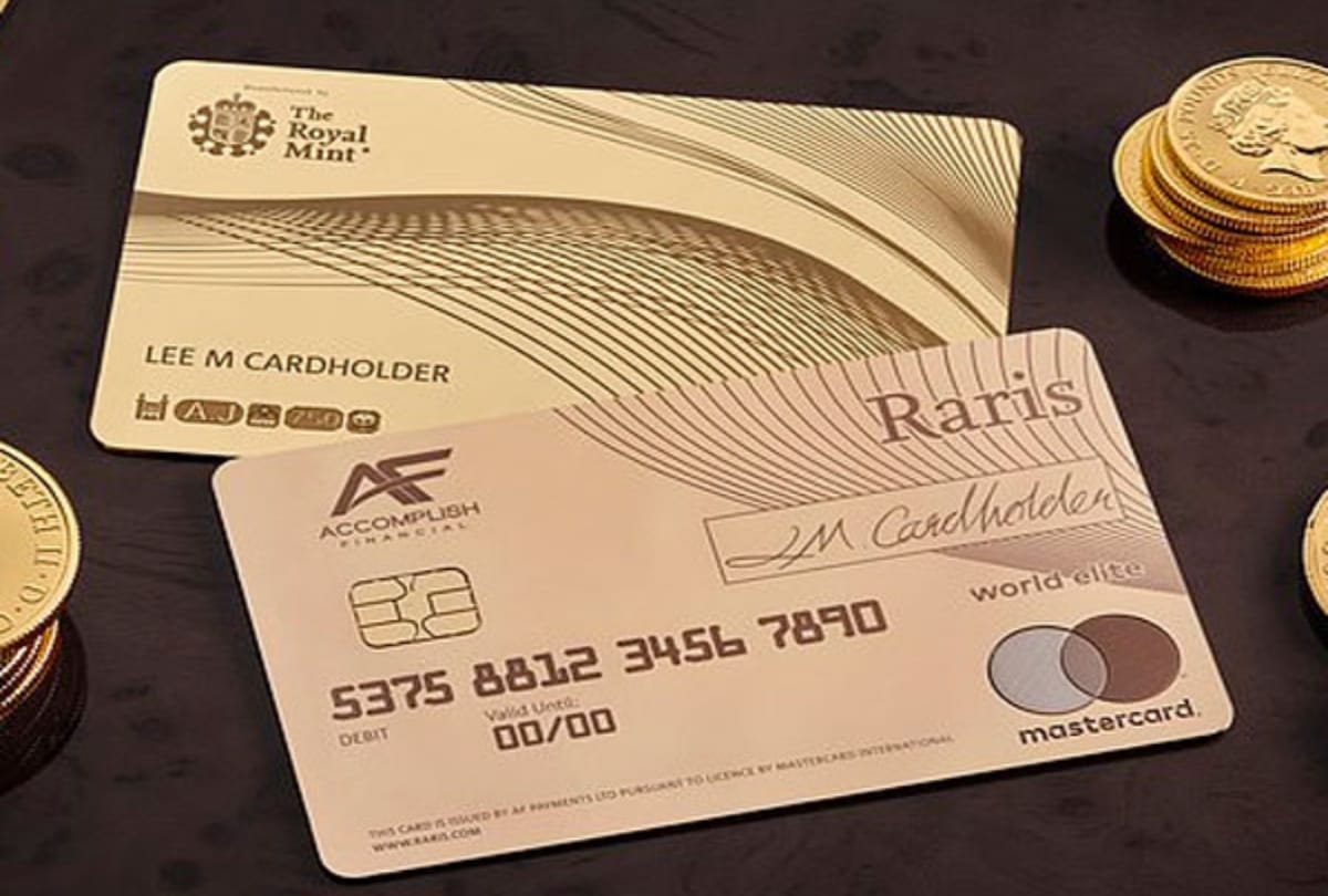 gold atm card first time in world