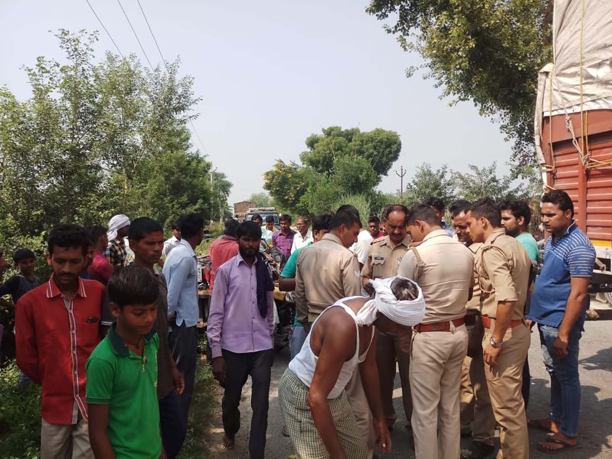 rehdi and bike accident three injured