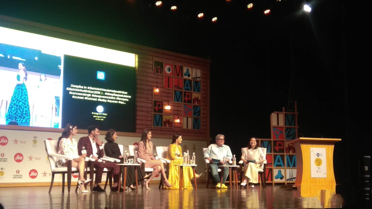 Mami Film Festival 2019 newcomers talked india cinema and said should come out from superstars