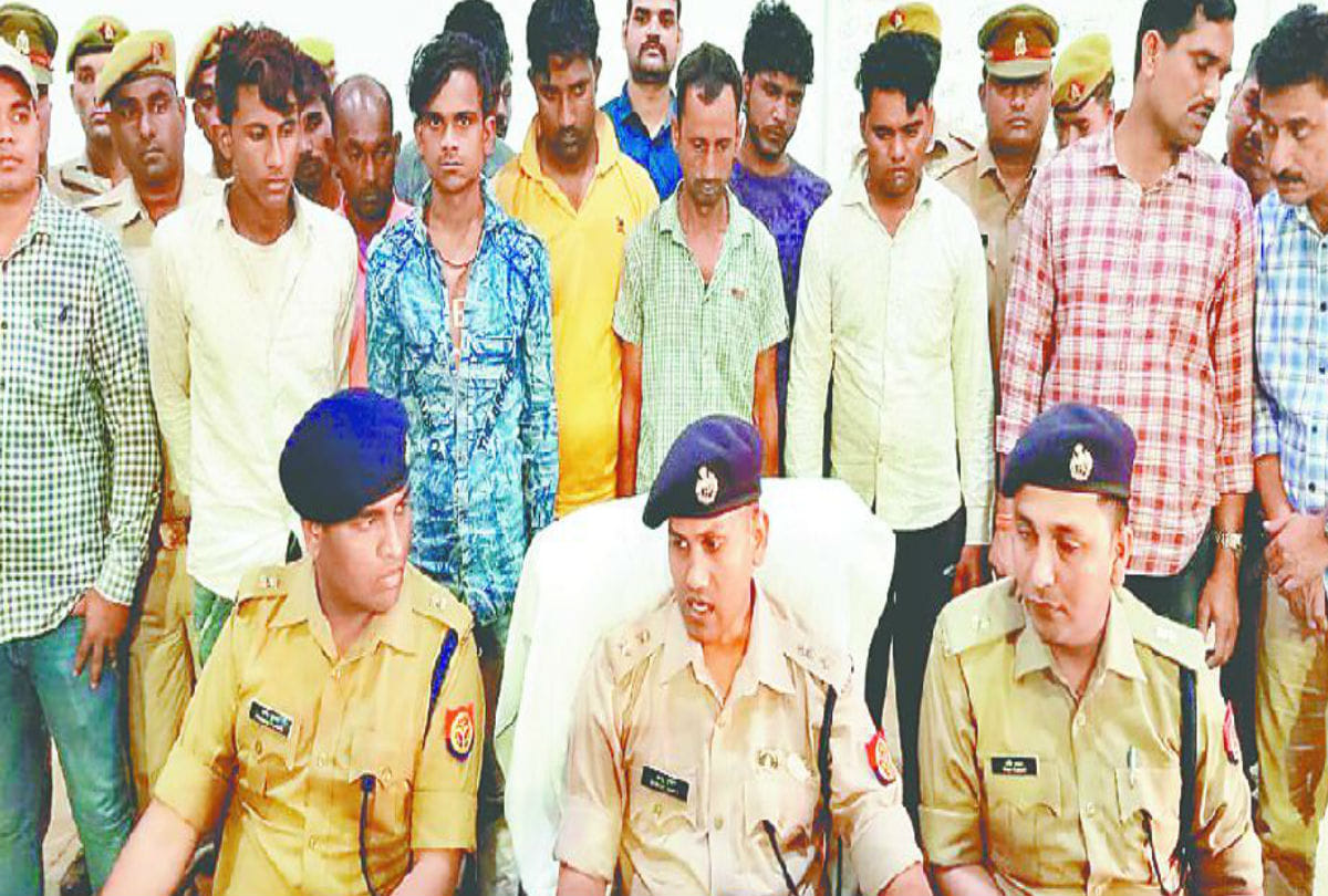 loot of mustard oil Police Arrested Nine Gang Members Crime News in Hindi