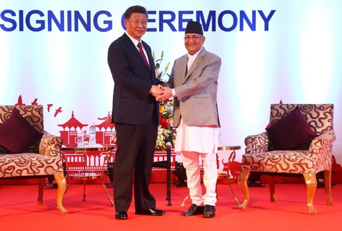 chinese president xi jinping visit to nepal china media india