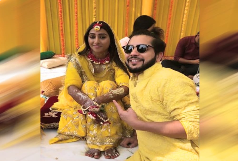 Royal Wedding in Haridwar: Mohena singh emotional in Haldi ceremony see pictures