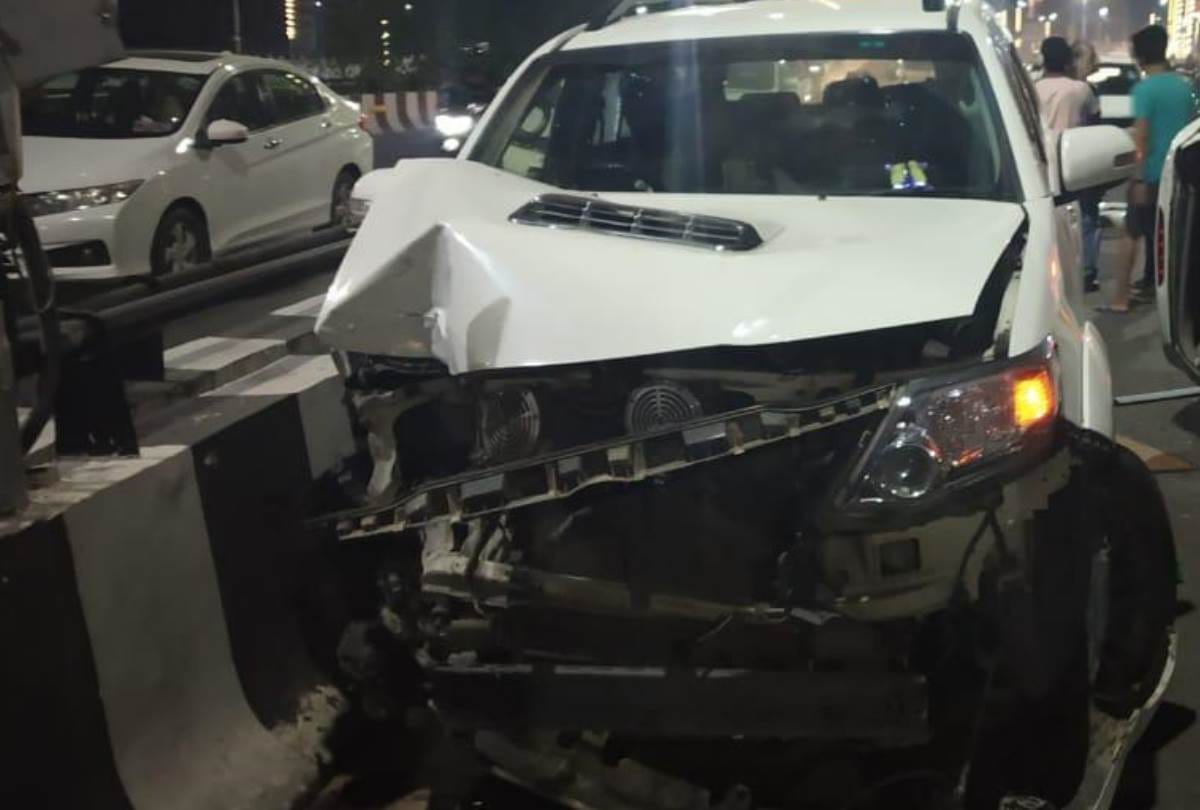 Three young man injured in road accident