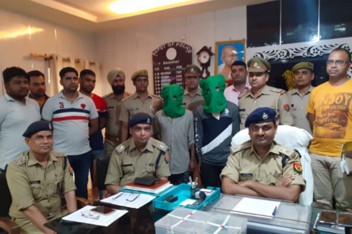 Advocate murder case Baghpat Police arrested two accused with pistol