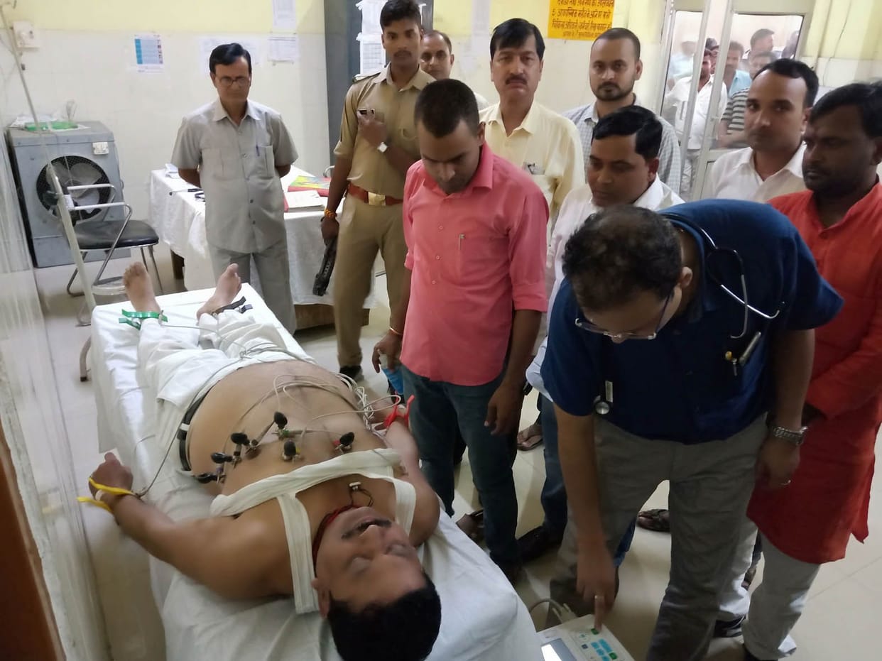 mp became ill