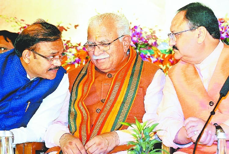 haryana assembly elections 2019, bjp presented manifesto in unique way